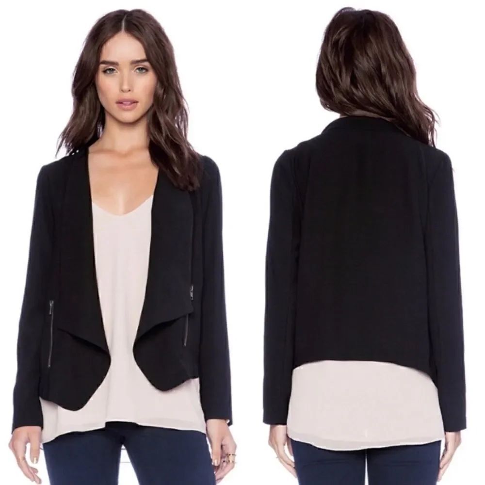 BB Dakota by Steve Madden Ishana Jacket Size Small Black